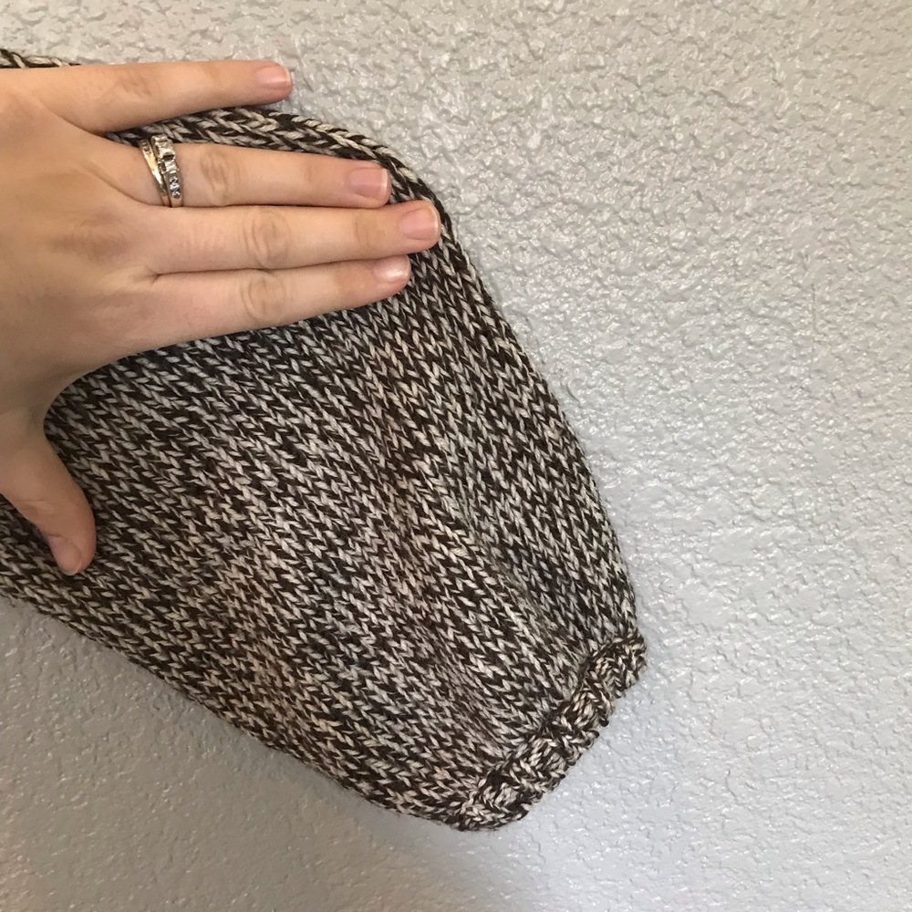 Bcbgmaxazria Wool Button Closure Wrap Sweater - image 5